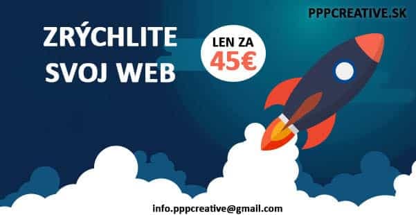 zrýchlenie Wordpress webstránky